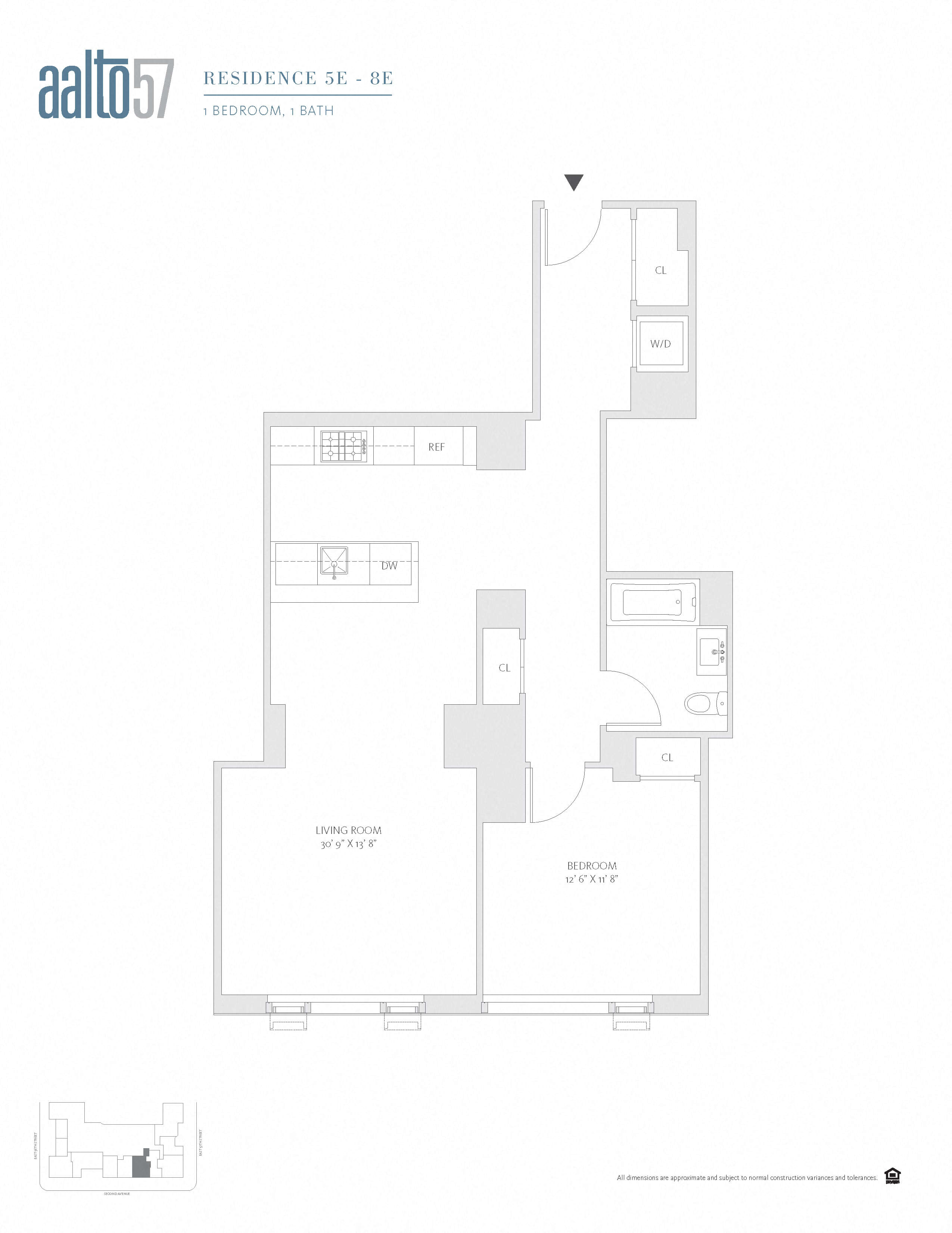 Apartment 07E floorplan